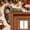 F, variant on Snmubt 2D Wooden Animal Door Corner Decor, Squirrel with Pinecones and Rustic Bow, Woodland Christmas Decor for Living Room
