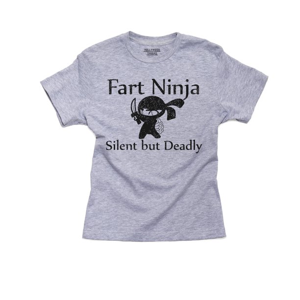 fart ninja silent but deadly t shirt