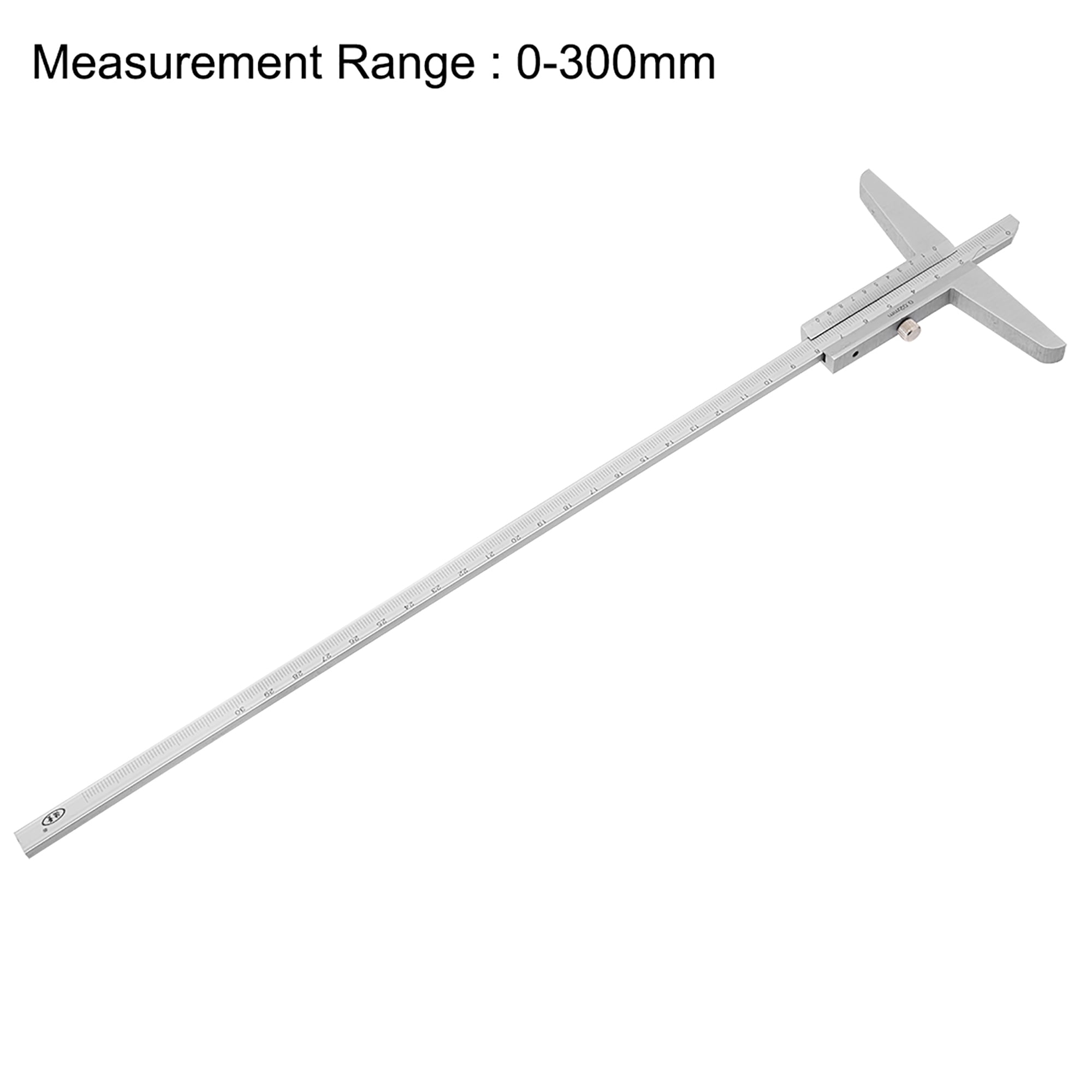 Uxcell 0-300mm Depth Caliper Micrometer Gauge 0.02mm Resolution