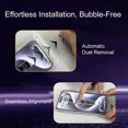 thumbnail image 4 of 2pcs Mbffshop Silk Screen Dust-Free Room Tempered Film, Livingneed Dust-Free Room, Privacy HD Artifact Invisible Protector, Mbffshop Screen Protector for iPhone 16 Promax (HD+Privacy,For13Pro), 4 of 8