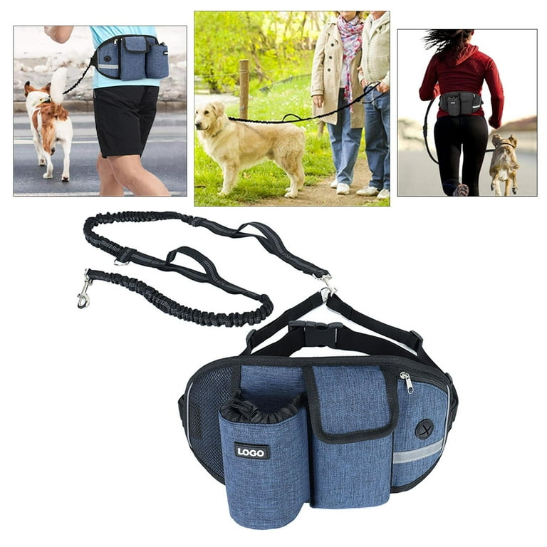 Dog leash that top goes around waist