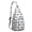 Grey-41, variant on Nautical Theme Sling Backpack - Cute Whale & Dolphin Pattern, Water-Resistant Anti-Theft Bag for Travel