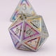 thumbnail image 2 of Juego de dados poliédricos de Metal DND, juego de mazmorra y Dragón, adecuado para rodamiento suave en RPG y juego de mesa, 2 of 4