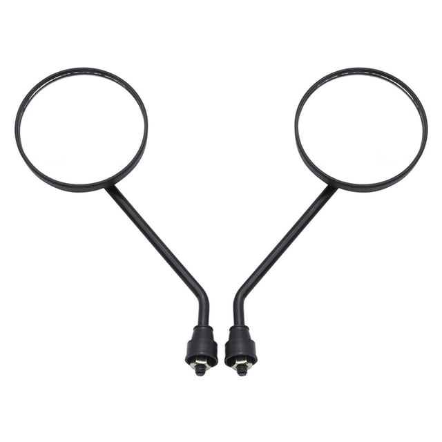 Mosiee Bicycle Handlebar Mirror Convex Rearview Mirror For Electric Bike 8Mm Diameter Handlebars Left Or Right Side Use