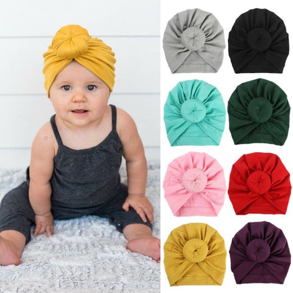 Baby Girl Turban Hat