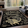 thumbnail image 4 of 5.3'x7.5' carpet mat carpet small area rug area rug modern funky area rug, 4 of 10