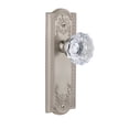 thumbnail image 3 of Grandeur Parfon_Prv_234 Parthenon Solid Brass Rose Privacy Door Knob Set - Grey, 3 of 7
