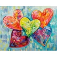 thumbnail image 2 of Vertentes, Jeanette 18x15 Black Ornate Wood Framed with Double Matting Museum Art Print Titled - Family Love, 2 of 4