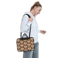 thumbnail image 6 of Lsque Beautiful Owl Pattern Laptop Bag – Portable & Slim Single-Shoulder Computer Case with Adjustable Strap, Protective, Lightweight for 13”/14”/15.6” Laptops, 6 of 8