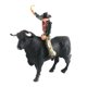 thumbnail image 1 of Vogacara PVC Bull with Rider Figurines Model Favor Party Decor for Children Kits de construcción modelo Estilo D, 1 of 1