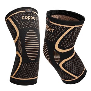 Indeemax Copper Knee Brace 2-Pack for Women and Men