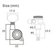 thumbnail image 3 of 6 Pcs Left Locking Guitar Tuners High-Precision 1:18 Gear for Electric & Acoustic Guitars, 3 of 5