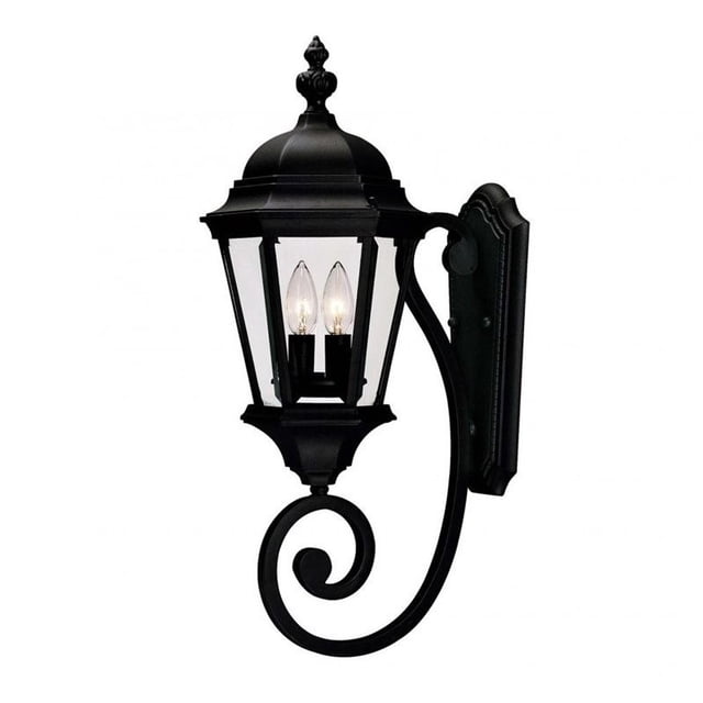 Savoy House Wakefield Wall Mount Lantern in Textured Black