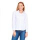 thumbnail image 1 of Blusa Camisera Mujer Con Pinzas Blanco Casual Elegante blanco 2XG INCÃGNITA 330812, 1 of 5