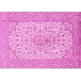 thumbnail image 1 of Ahgly Company Indoor Rectangle Persian Pink Traditional Area Rugs, 7' x 10', 1 of 4
