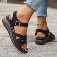 thumbnail image 5 of Women's Comfortable Summer Sandals - Open Toe Walking Shoes for Beach Vacation Dressy, 5 of 13