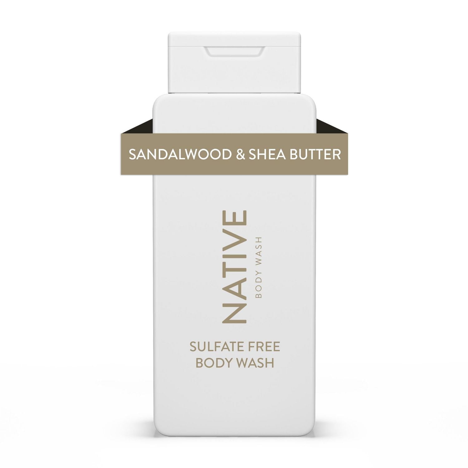 Native Natural Body Wash, Sandalwood & Shea Butter, Sulfate Free, Paraben Free, 532 mL