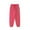 Red, variant on Odeerbi Kids Girls Cotton Sweatpants Striped Jogger Pants Children Workout Pants Casual Athletic Pants Fashionable Striped Home Pants Full Length Pants Black
