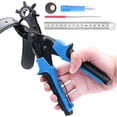 thumbnail image 1 of Professional Belt Puncher With 2 Extra Punch Plates And 1 Compression Ruler Pliers, Perfect For Belts, Crafts And More., 1 of 4