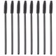 thumbnail image 1 of EeaseMX Cepillos para pestañas con cerdas de nailon y mango de plástico, desechables, rizadores de pestañas y peines para cejas (TM-214) (negro), 1 of 7
