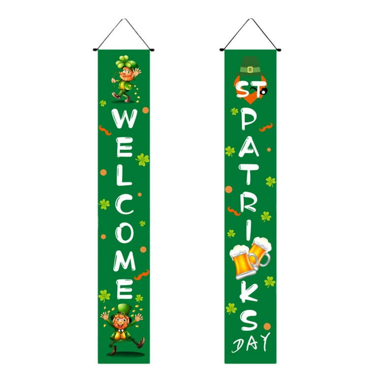 Couplets Decorated Curtain Banners Decorated Porches Hung Welcome Signs For  Family Holiday Parties Canadian Flag for Car Decal American Flags for  outside 3x5 Heavy Duty Pennant Valentine Banner 