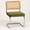 Olive Green, variant on Olive Green Velvet Modern Rattan Dining Chairs Set of 2, Cane Back, Dinning Chairs, Sillas de Comedor, Upholstered Mid Century Modern Dining Room Chair, Chrome Metal Kitchen Chair