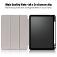 thumbnail image 3 of Dteck Case for New iPad Air 5 (2022) & iPad Air 4th Gen 2020 10.9 inch, Tri Fold Standing Cover with Built-in Pencil Holder, Painting, 3 of 11