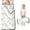 Football and Rugby White Pattern, variant on Football and Rugby Navy Pattern Teens Toddler Nap Mat with Pillow, Sleeping Mat Bag for Preschool Daycare 59"x22"