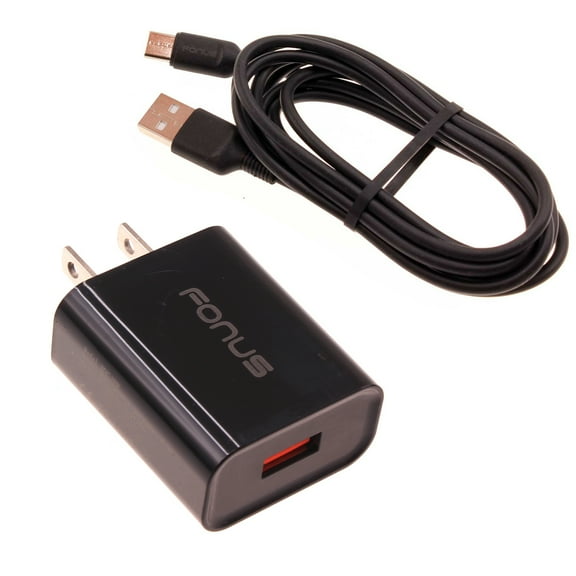 For Moto G Stylus (2023)/(2022) - 18W Fast Home Charger, 6ft Long USB-C Cable Type-C Cord USB Wall Adapter Power Wire Quick Charge QC3.0 Wall for Motorola Moto G Stylus (2023)/(2022) Phones