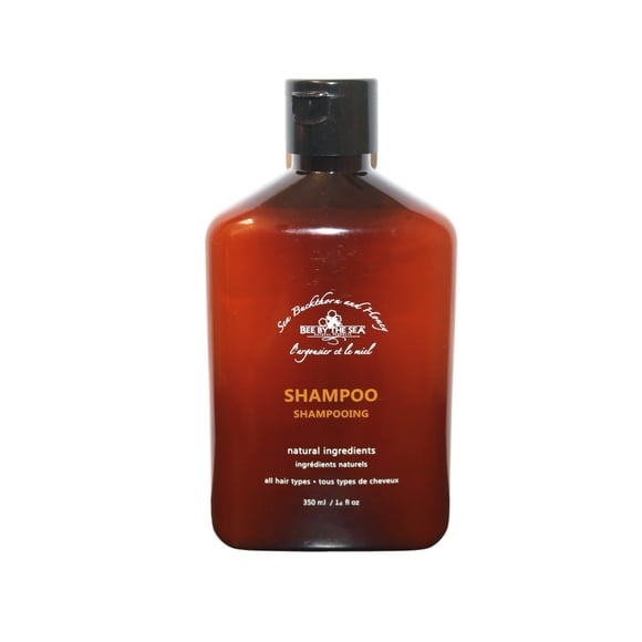 Bee by the Sea Champú nutritivo profundo de espino amarillo y miel para todo tipo de cabello, 10 oz