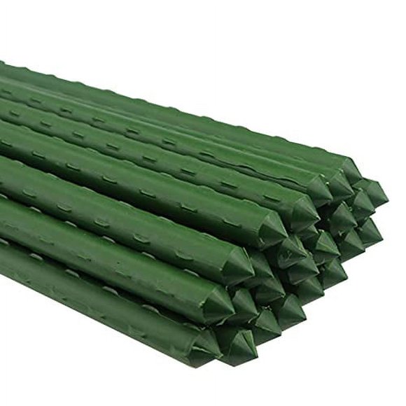 Sunnyglade 48 Plant Stakes Garden Tomato Sticks Plant Stakes & Supports For Potted Plants