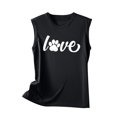 thumbnail image 4 of Aoochasliy Tank Tops for Women Clearance Women's Sleeveless Summer Sexy Casual Tops Regular Round Neck Printing Sleeveless Vest Tops, 4 of 4