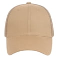thumbnail image 7 of Falari Trucker Hat 2-Piece Set, 6 Panel, Cotton Mesh, Adjustable Size Baseball Cap - Black & Khaki, 7 of 7