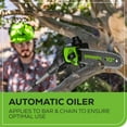 thumbnail image 4 of Greenworks 80V 10" Brushless Pole Saw, 2.0Ah Battery and Charger Included, 4 of 9