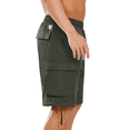 thumbnail image 4 of NORTHYARD Men's Cargo Shorts Hiking Outdoor Casual Cotton Camping Shorts with Multipocket Armygreen XL, 4 of 9