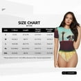 thumbnail image 2 of KLL Women 's Crew Neck Bodysuit Jumpsuits Elehpant And A Giraffe Looking At The Sea Print Short onesies Stretch T Shirts, 2 of 5