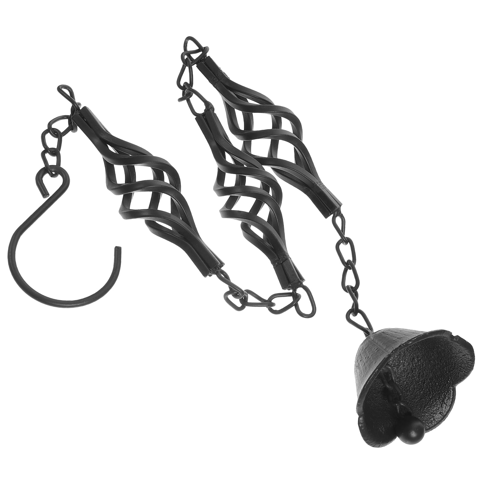 BALAHAPY 1Pack Iron Windchime Rustic Design For Garden And Patio Decorative Wind Chimes 65X2.3X2.3in