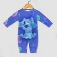 thumbnail image 4 of Blue'S Clues Baby Long Sleeve Rompers Footless Jumpsuits One-Piece Outfits for Boys Girls, 4 of 8