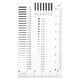thumbnail image 1 of Tablas de tamaños SEC de alta precisión Medición de ancho de línea de película Regla de medición Diámetro Reglas de detección de fallas para herramienta de inspección de alta precisión, 1 of 6