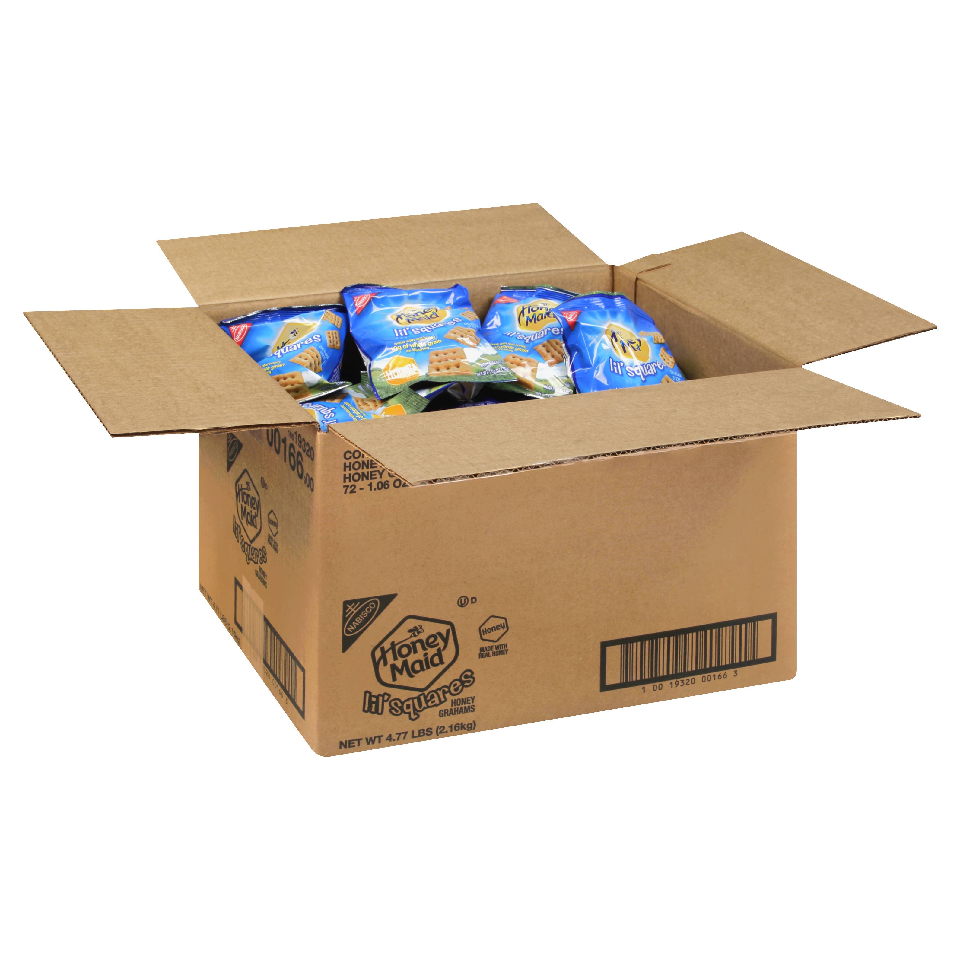 Honey Maid Lil' Squares Honey Graham Crackers 1.06 oz. Bags