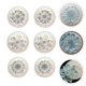thumbnail image 4 of 6 piezas 3D flor molde de silicona resina molde de silicona molde artesanal accesorios de bricolaje, 4 of 6