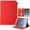 Red, variant on Hardware Buckle Smart Leather Tablet Case For iPad mini 6 / mini 2024