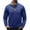 Blue, variant on GigrtiJin Mens Quarter Zip Sweatshirt Long Sleeves Casual Collar Pullover Tops Fashion Solid Color Loose Blouse