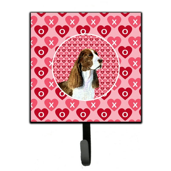 Springer Spaniel Hearts Love Valentines Day Leash or Key Holder