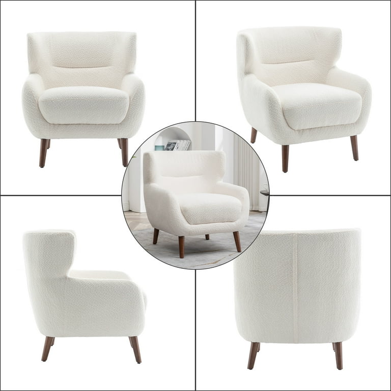 White accent chair walmart hot sale