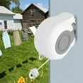 thumbnail image 4 of 42ft Retractable Clothesline Indoor Outdoor Washing Landry Tool Double Line, 4 of 8