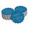 thumbnail image 2 of Inkdotpot Real Rose Gold Foil Happy Holiday Tags Favor Hang Paper Tags 100 Piece, 2 of 7