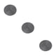 thumbnail image 1 of Manteles individuales Matsuzay para comedor antideslizantes ligeros resistentes duraderos redondos color gris, 1 of 6