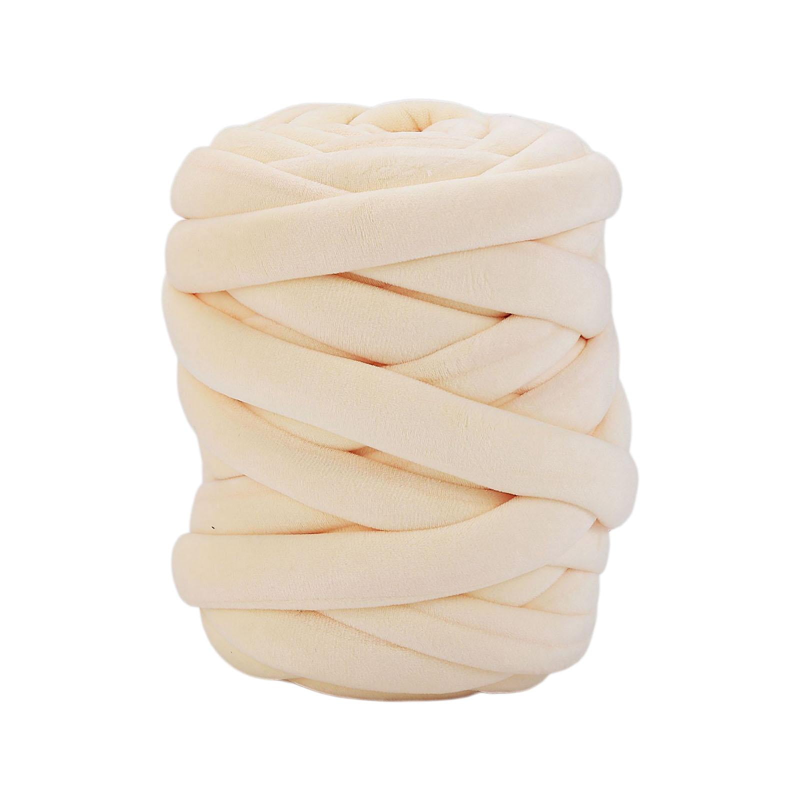 250G 0.55lbs Chunky Yarn 56ft Giant Yarn for Braided Knot Craft Blanket Mat Walmart