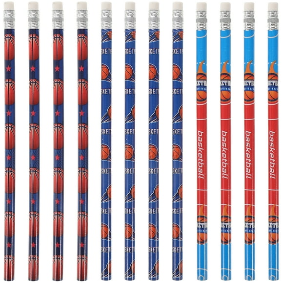 Shisuyan 12pcs Classroom Supply Students Pencils Portable Sketching Pencil Pencils For Painting Long Wood Pencils Pencils With Erasers
